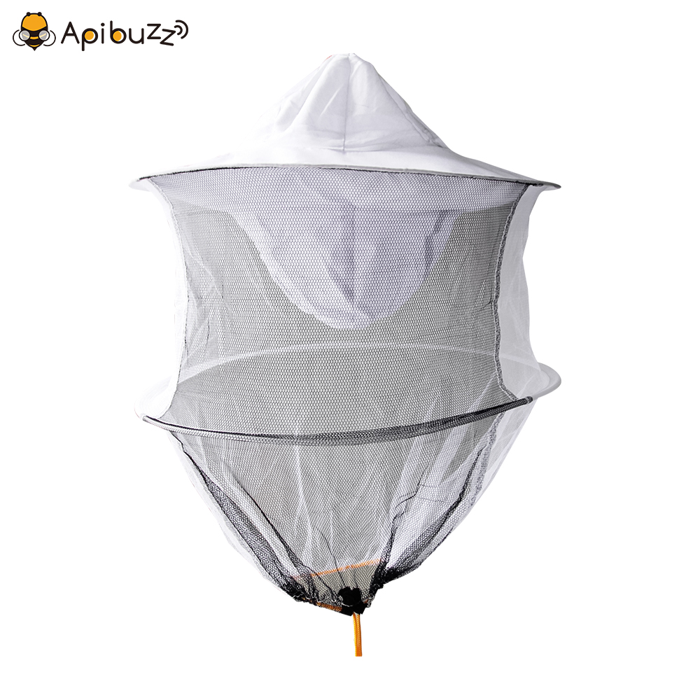 Fishing Equipment And Tools - Topi Lebah Putih Lapis Ganda -