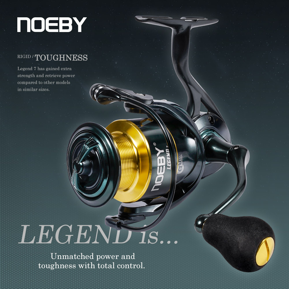 Fishing Equipment Brands - Noeby gulungan pancing putar, Reel pancing