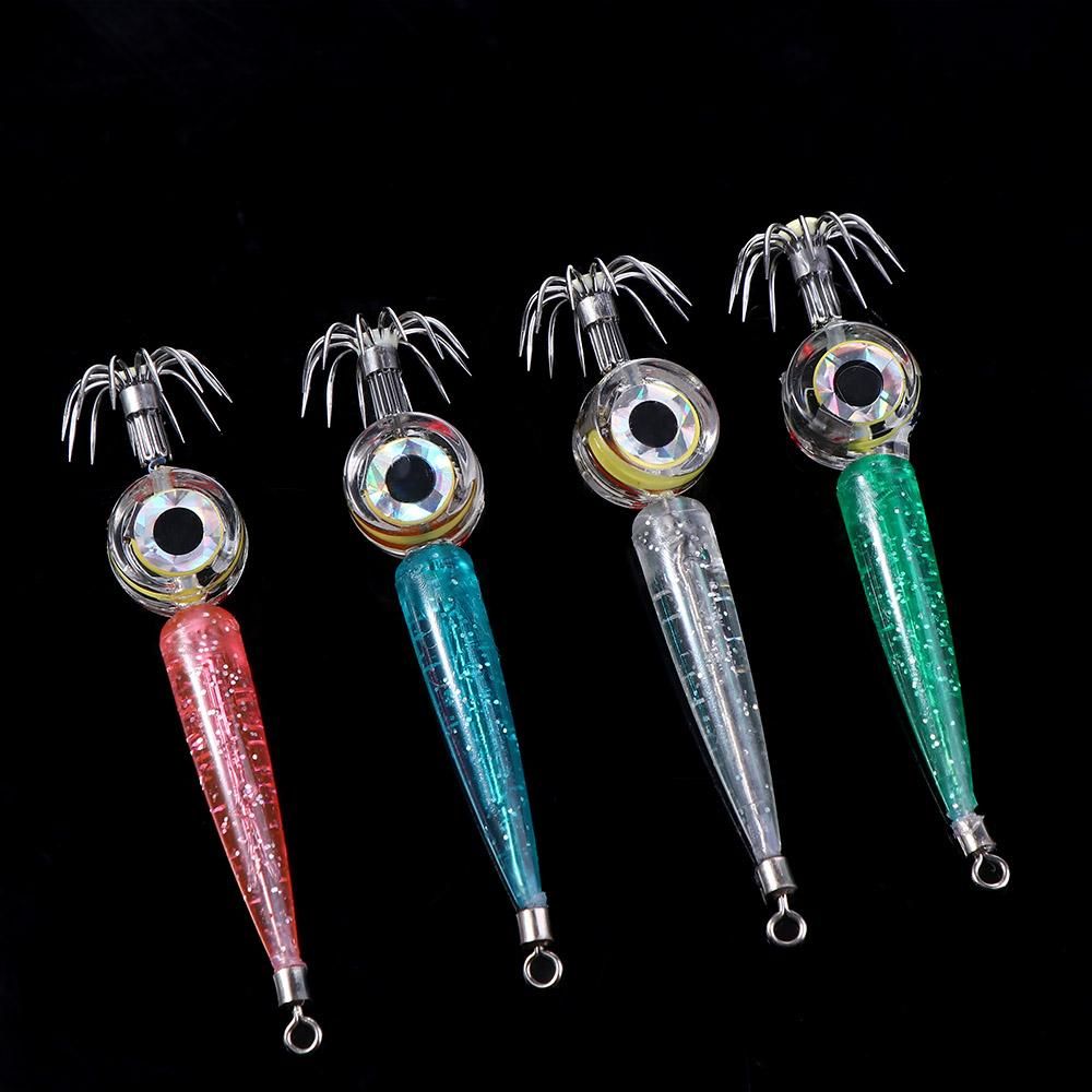 Saltwater Fishing Hook - Lampu Pancing Ikan LED, Umpan Cumi-cumi,