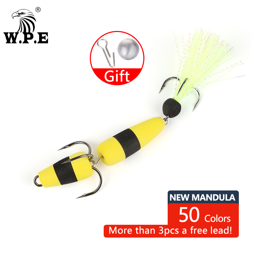 Fishing Equipment Brands - W.P.E Baru Mandel 50 Warna Ukuran