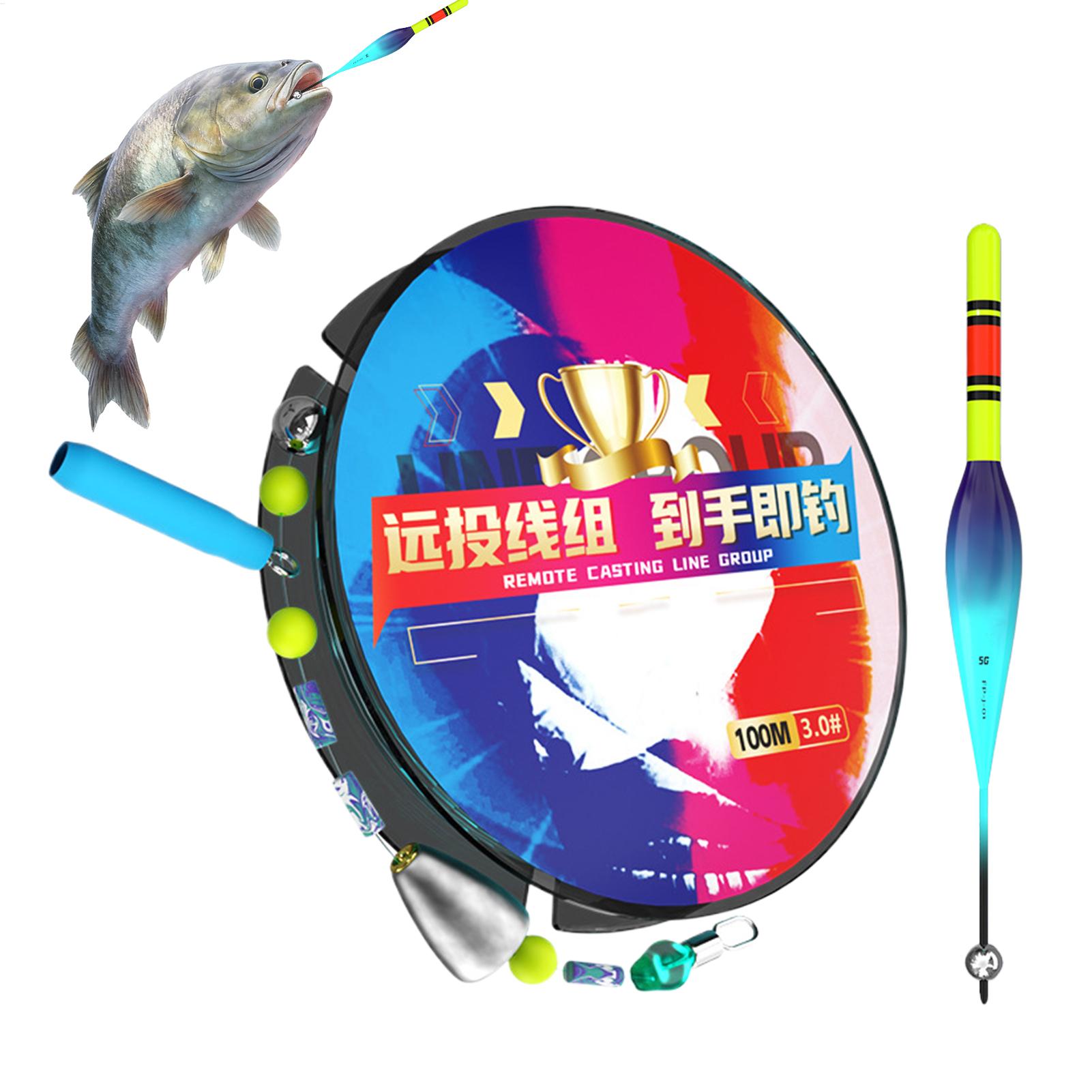 Fishing Bobber Float - Perlengkapan Pancing Otomatis 100M Sensitivitas Tinggi,