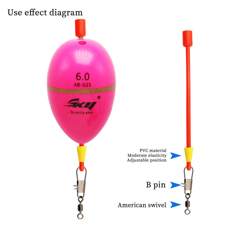 ZYZHE 6 Buah/2 Tas Alat Penghu - Fishing Bobber Float ulasan dan harga
