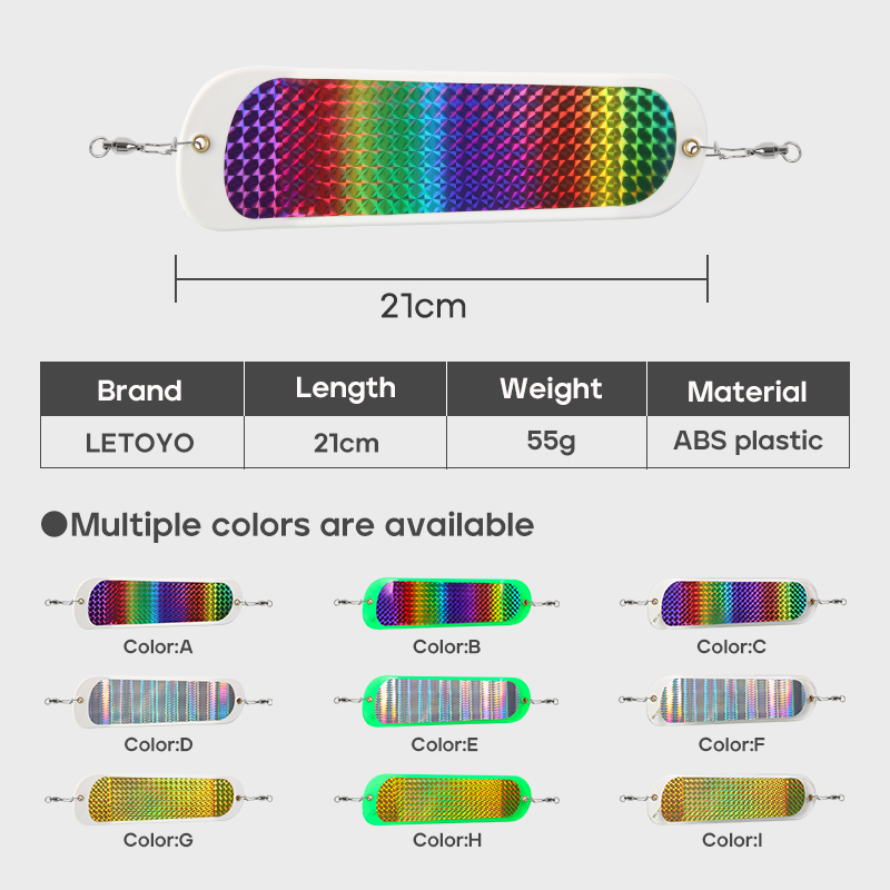 LETOYO  8in/21cm Papan Flasher - Fishing Equipment And Tools ulasan dan harga