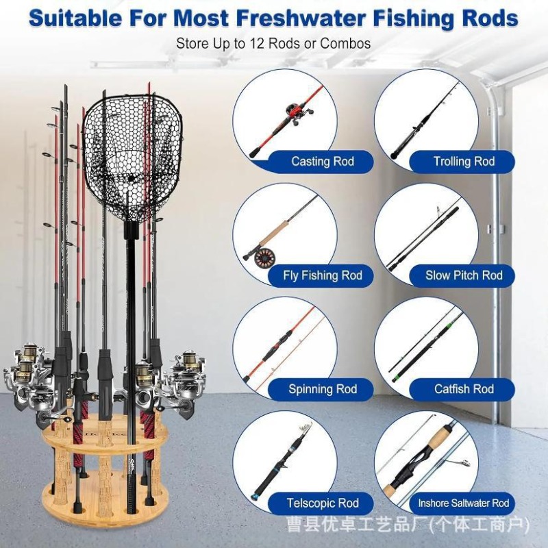 Rak Penyimpanan Joran Pancing  - Fishing Equipment And Tools ulasan dan harga