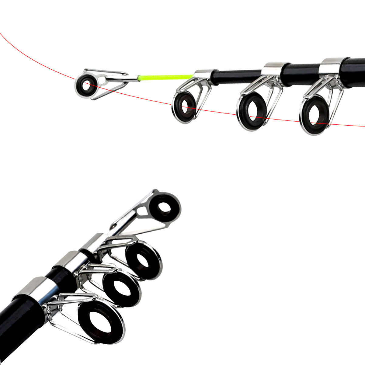 Set Kombinasi Joran dan Reel P - Saltwater Fishing Hook ulasan dan harga