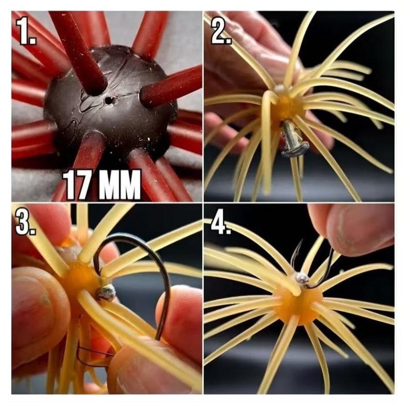Umpan Bulu Babi Laut, Pemberat - Saltwater Fishing Hook ulasan dan harga