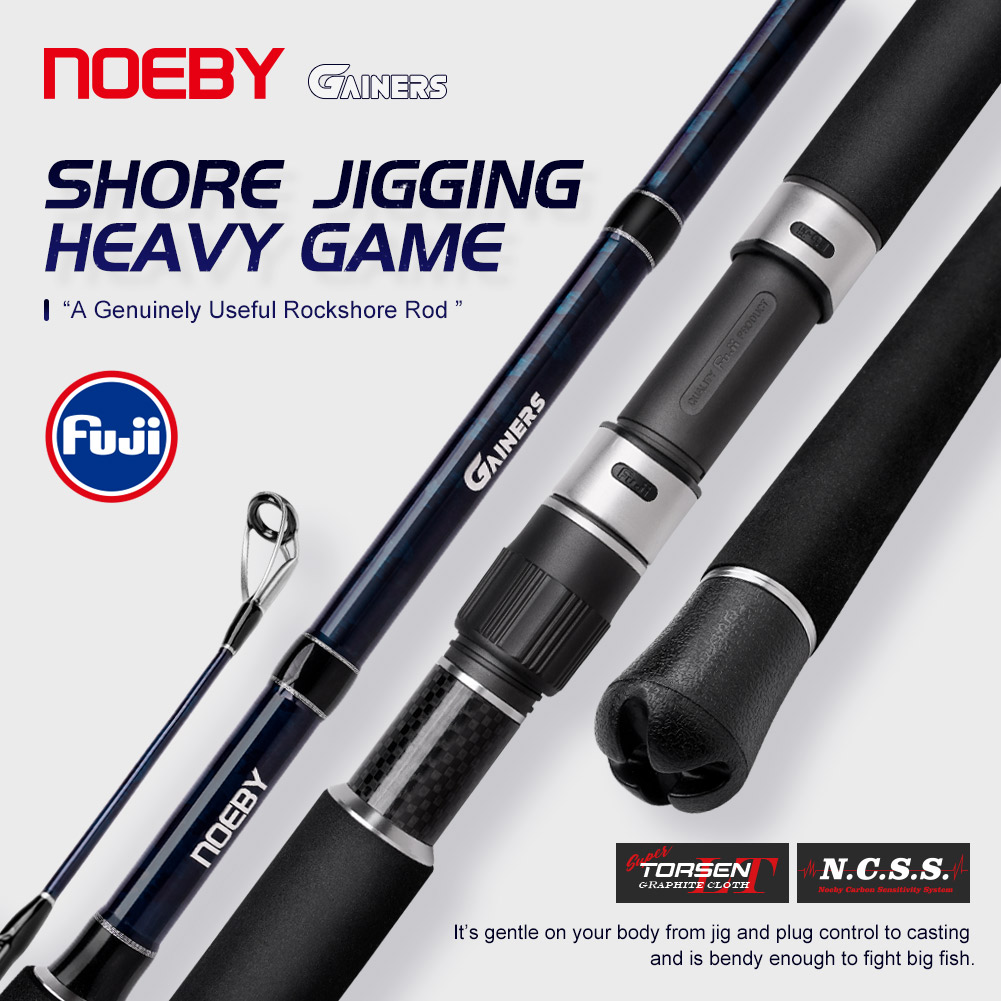 NOEBY Gainers Shore Jigging Ro - Fishing Equipment Brands ulasan dan harga